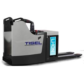TISEL ET25FP Li-ION PLUS EPS+SBC 2500 кг Самоходная электрическая тележка с платформой оператора 
